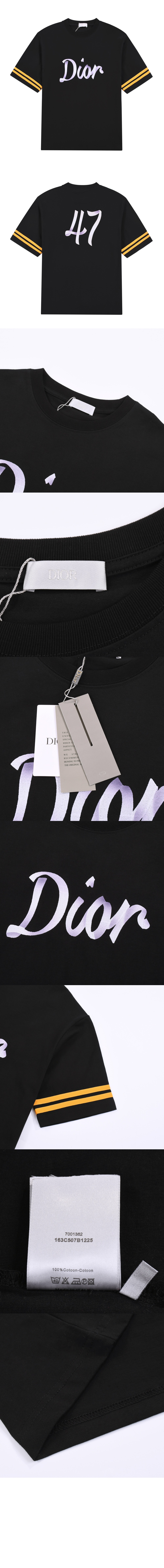 미러급레플리카사이트 | 명품레플리카 전문 쇼핑몰  | 퍼스트원 - 로고 프린트 반팔 > 디올