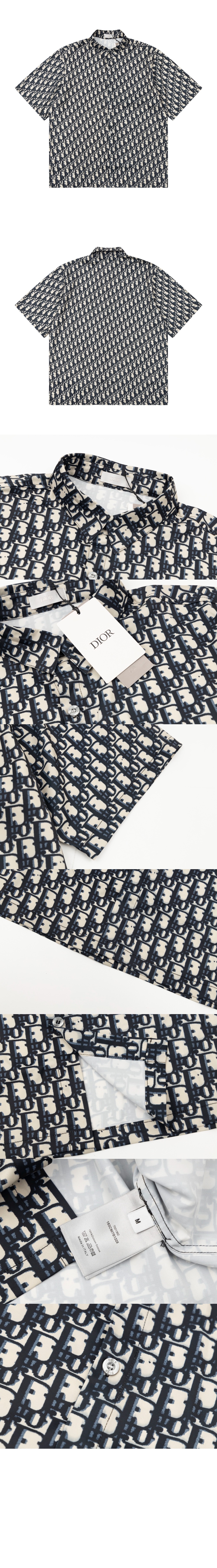 미러급레플리카사이트 | 명품레플리카 전문 쇼핑몰  | 퍼스트원 - 로고 프린트 셔츠 톱 > 디올