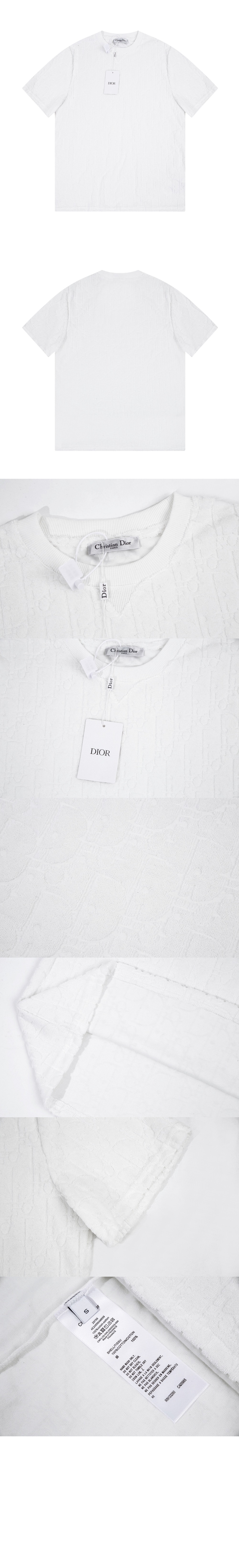 미러급레플리카사이트 | 명품레플리카 전문 쇼핑몰  | 퍼스트원 - 로고 프린트 반팔 > 디올