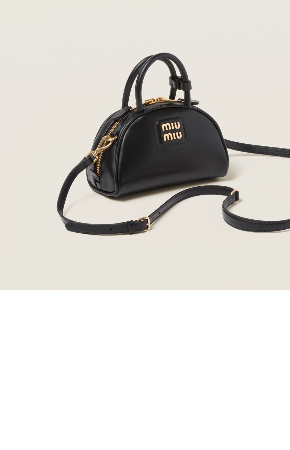 미러급레플리카사이트 | 명품레플리카 전문 쇼핑몰  | 퍼스트원 - 가죽 탑 핸들백 5BP085 > 미우미우