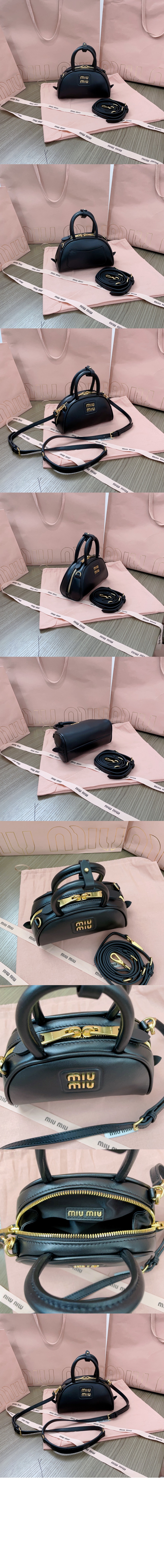 미러급레플리카사이트 | 명품레플리카 전문 쇼핑몰  | 퍼스트원 - 가죽 탑 핸들백 5BP085 > 미우미우