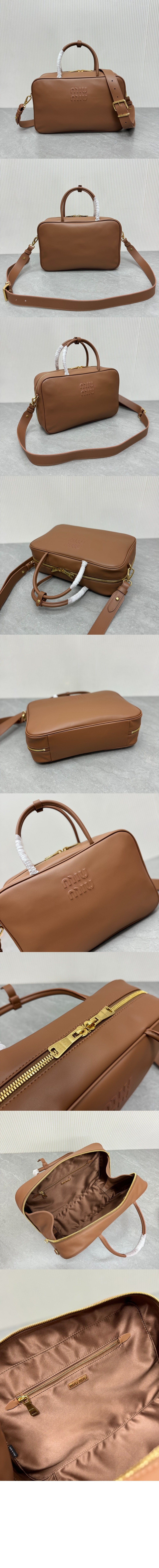 미러급레플리카사이트 | 명품레플리카 전문 쇼핑몰  | 퍼스트원 - 레더 탑핸들백 5BB117 > 미우미우