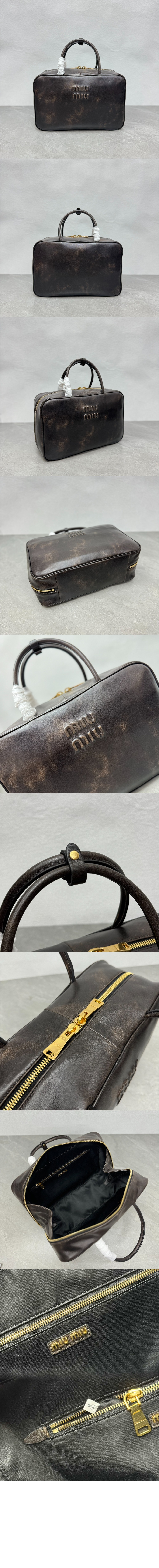 미러급레플리카사이트 | 명품레플리카 전문 쇼핑몰  | 퍼스트원 - 레더 탑핸들백 5BB117 > 미우미우