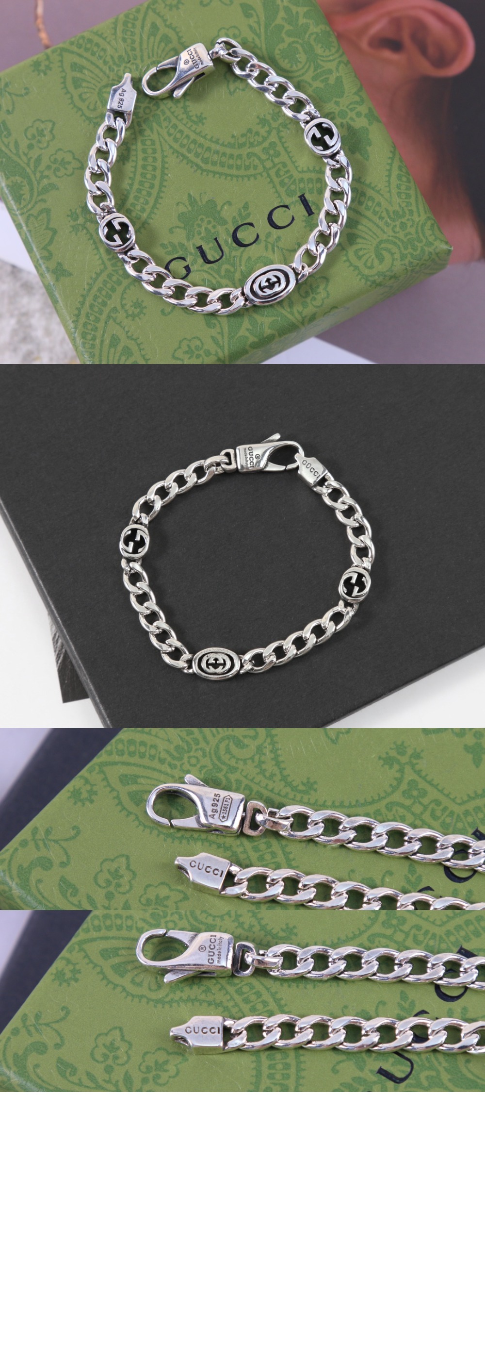 미러급레플리카사이트 | 명품레플리카 전문 쇼핑몰  | 퍼스트원 - 인터로킹 G 팔찌 ‎678660 > 구찌