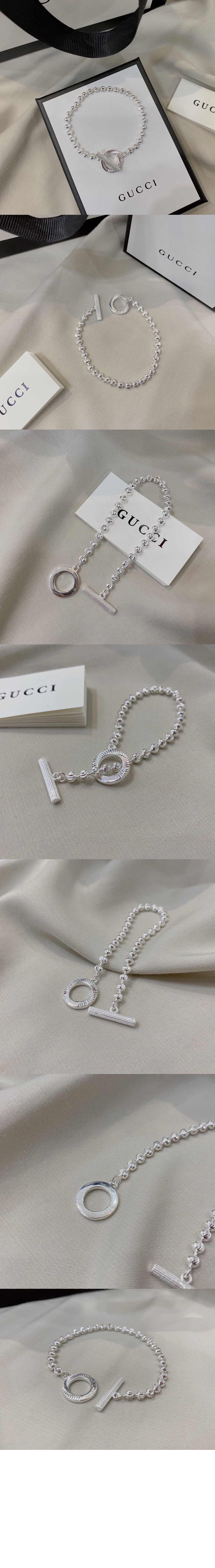 미러급레플리카사이트 | 명품레플리카 전문 쇼핑몰  | 퍼스트원 - 실버 볼 체인 팔찌 602707 > 구찌