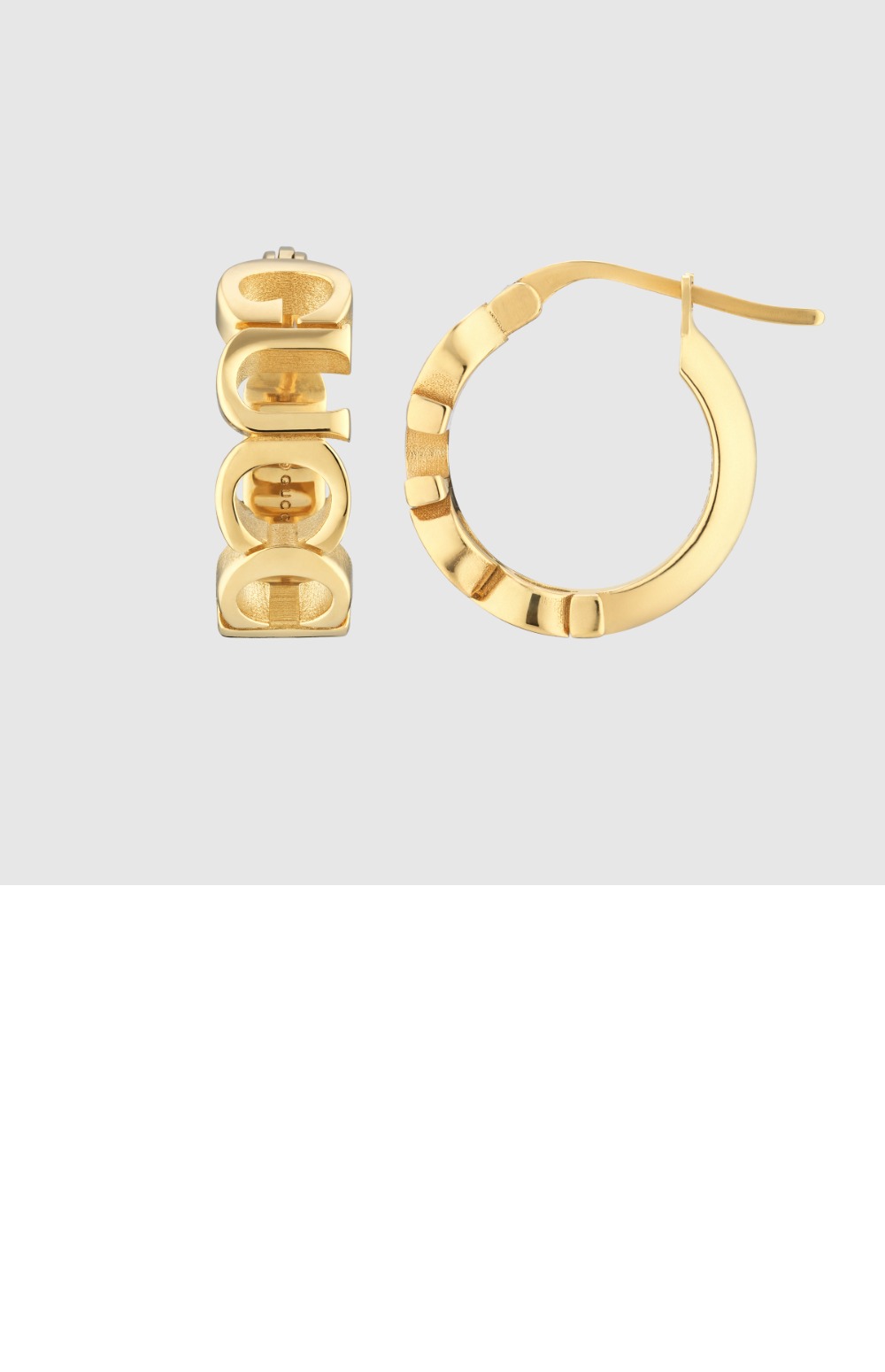 미러급레플리카사이트 | 명품레플리카 전문 쇼핑몰  | 퍼스트원 - GUCCI 레터 후프 귀걸이 ‎774627 > 구찌