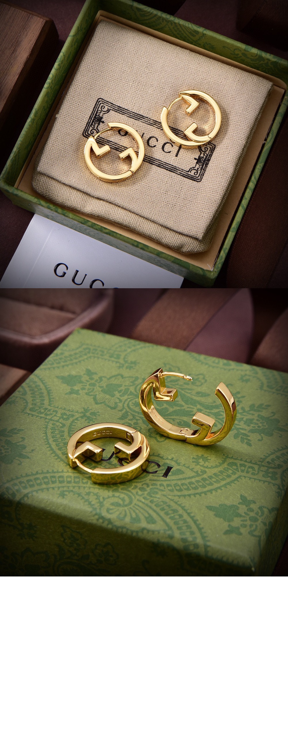 미러급레플리카사이트 | 명품레플리카 전문 쇼핑몰  | 퍼스트원 - 후프 귀걸이 774534 > 구찌