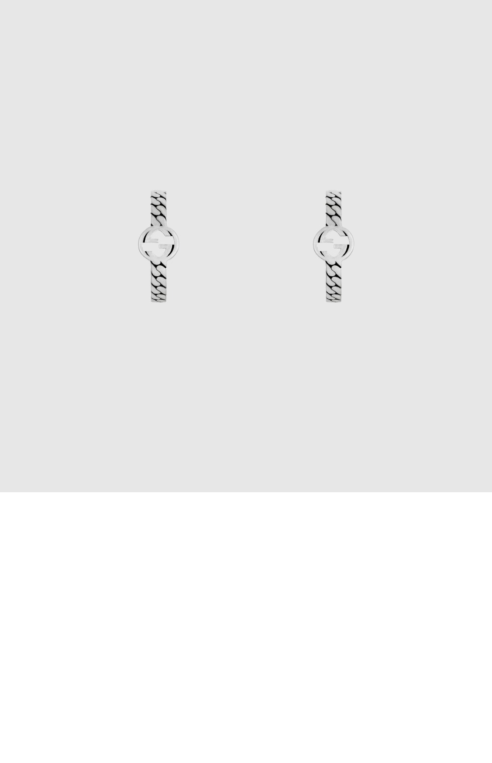 미러급레플리카사이트 | 명품레플리카 전문 쇼핑몰  | 퍼스트원 - 인터로킹 G 후프 귀걸이 675122 > 구찌