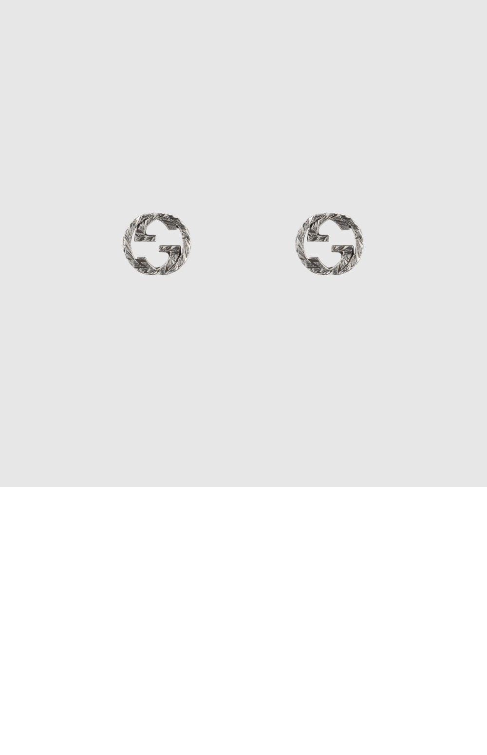 미러급레플리카사이트 | 명품레플리카 전문 쇼핑몰  | 퍼스트원 - 실버 인터로킹 G 귀걸이 457109 > 구찌