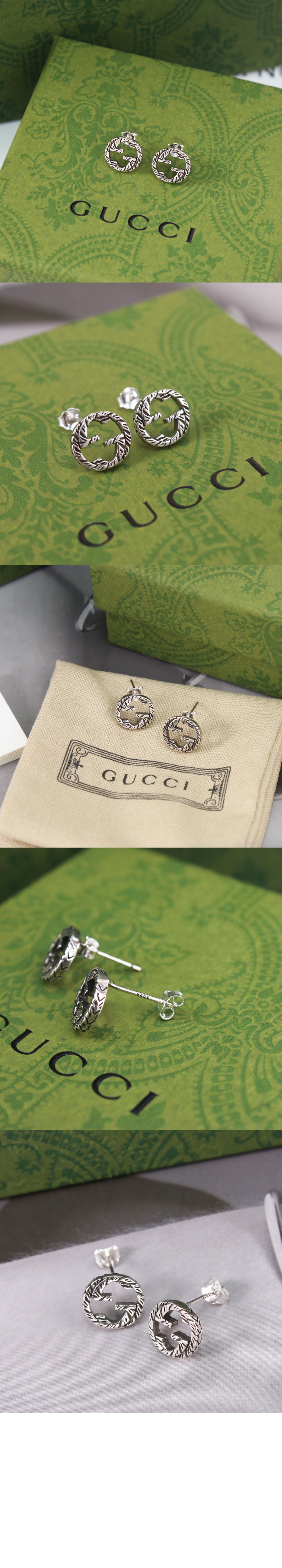 미러급레플리카사이트 | 명품레플리카 전문 쇼핑몰  | 퍼스트원 - 실버 인터로킹 G 귀걸이 457109 > 구찌
