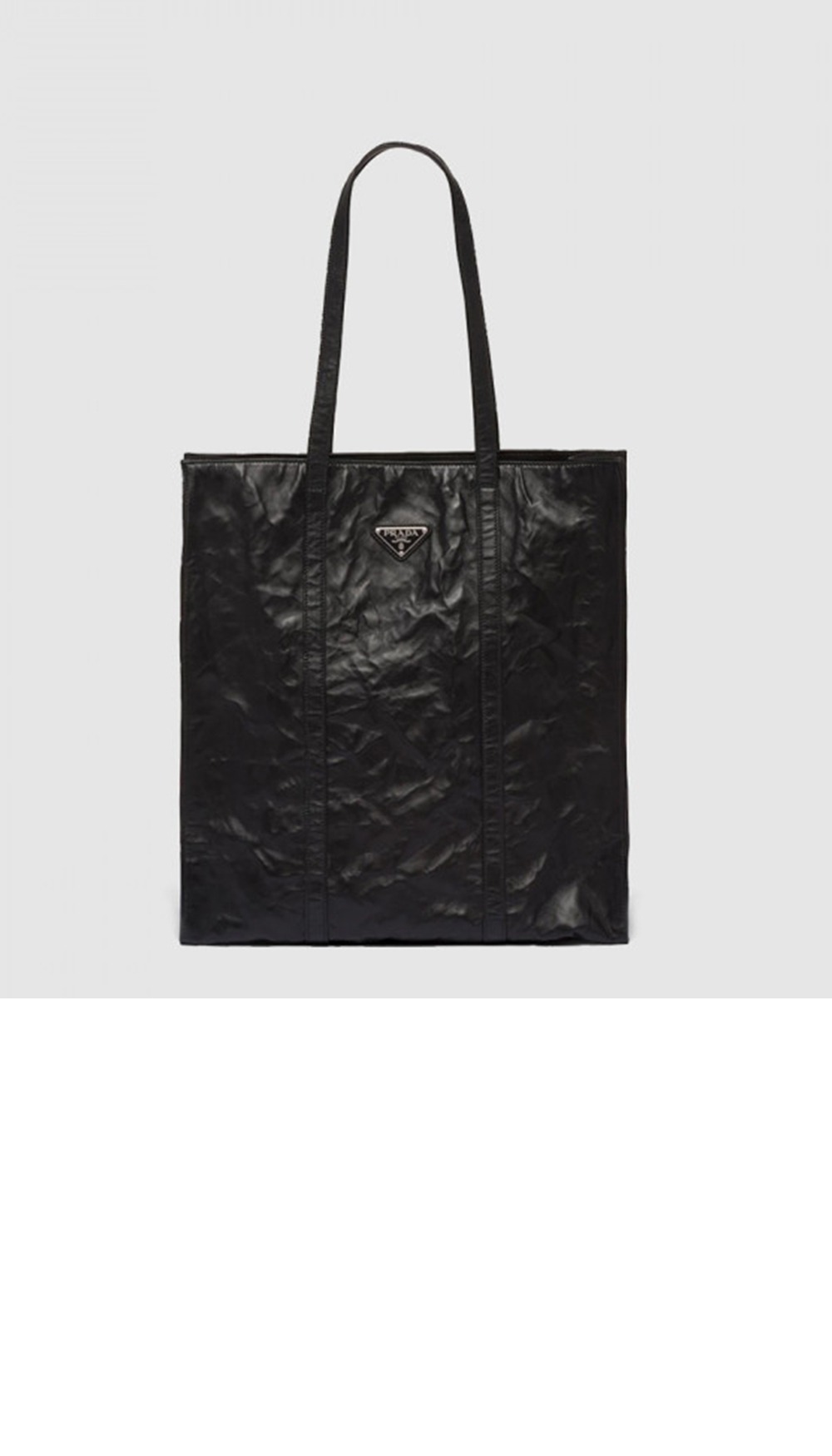 미러급레플리카사이트 | 명품레플리카 전문 쇼핑몰  | 퍼스트원 - 크링클 미듐 토트백 1BG587 > 프라다