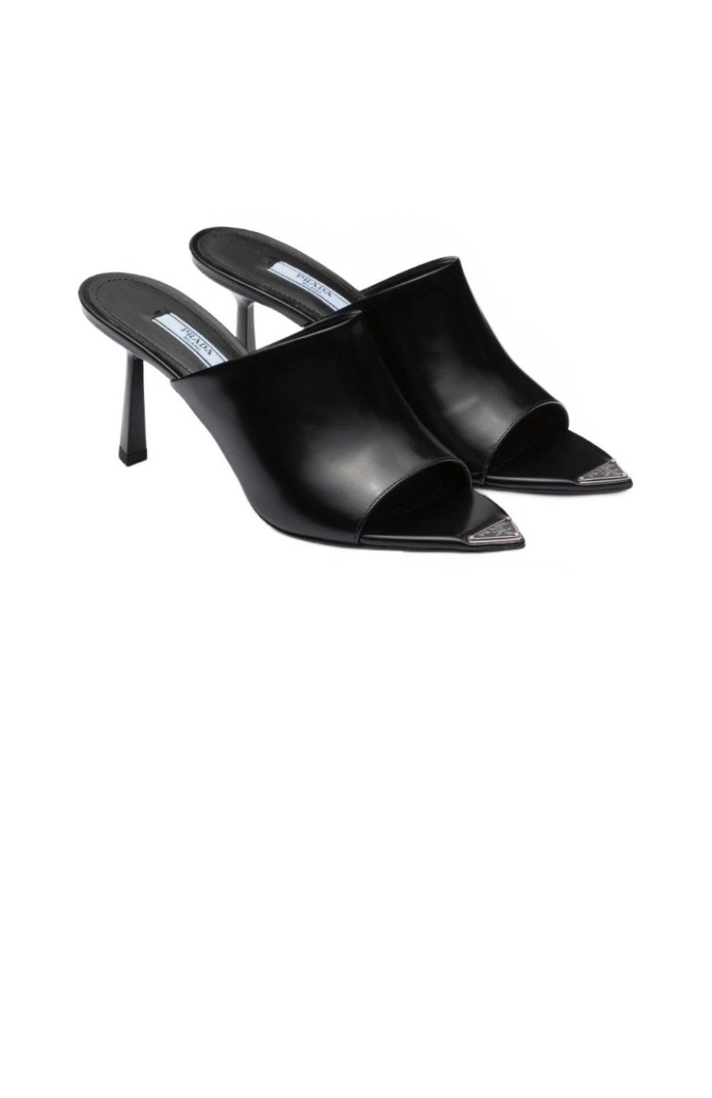 미러급레플리카사이트 | 명품레플리카 전문 쇼핑몰  | 퍼스트원 - 브러쉬드 가죽 하이힐 슬라이드 1XX638 > 프라다