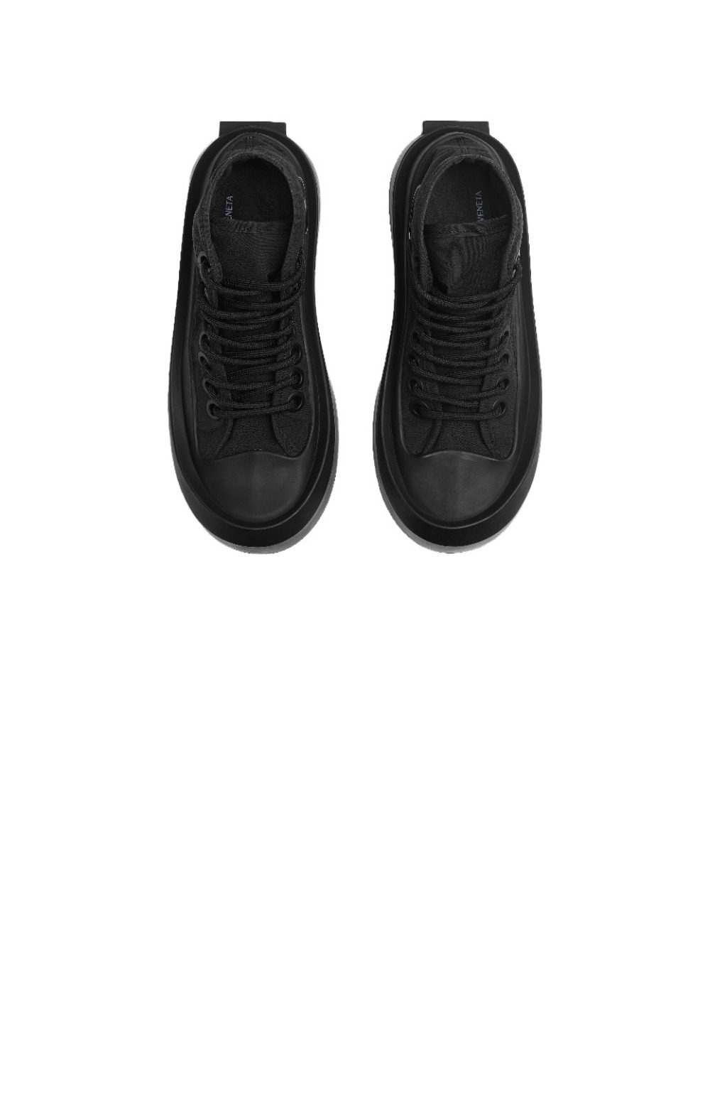 미러급레플리카사이트 | 명품레플리카 전문 쇼핑몰  | 퍼스트원 - 끈이 달린 나일론 하이탑 스니커즈 741123 > 보테가베네타