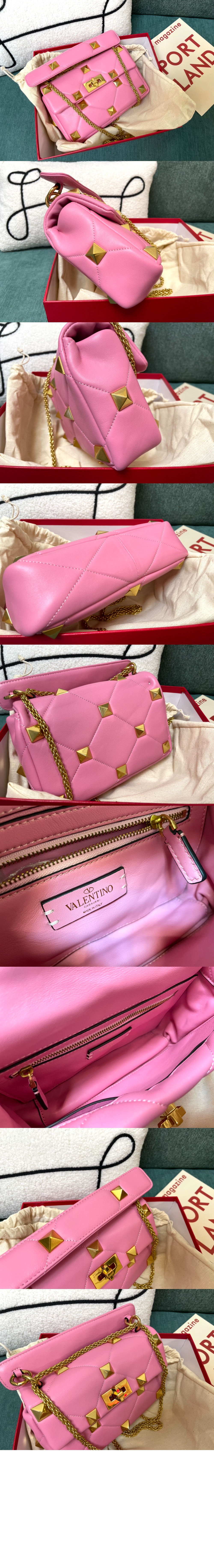 미러급레플리카사이트 | 명품레플리카 전문 쇼핑몰  | 퍼스트원 - 로만스터드 숄더백 미듐 > 발렌티노