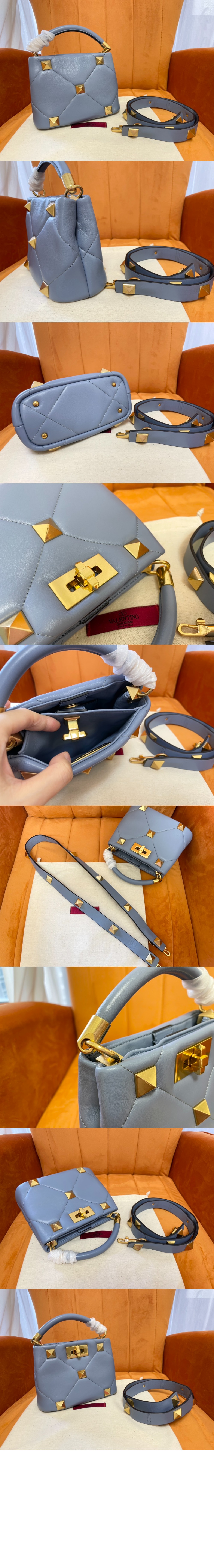 미러급레플리카사이트 | 명품레플리카 전문 쇼핑몰  | 퍼스트원 - 로만스터드 버킷백 미니 > 발렌티노