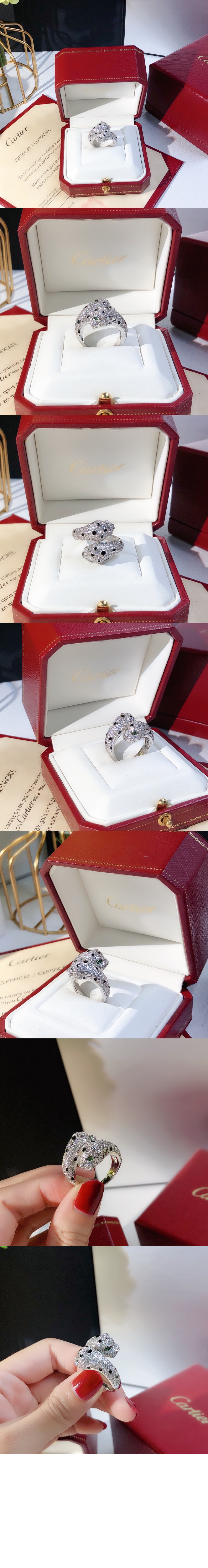 미러급레플리카사이트 | 명품레플리카 전문 쇼핑몰  | 퍼스트원 - 팬더 드 까르띠에 링 N4781000 > 까르띠에