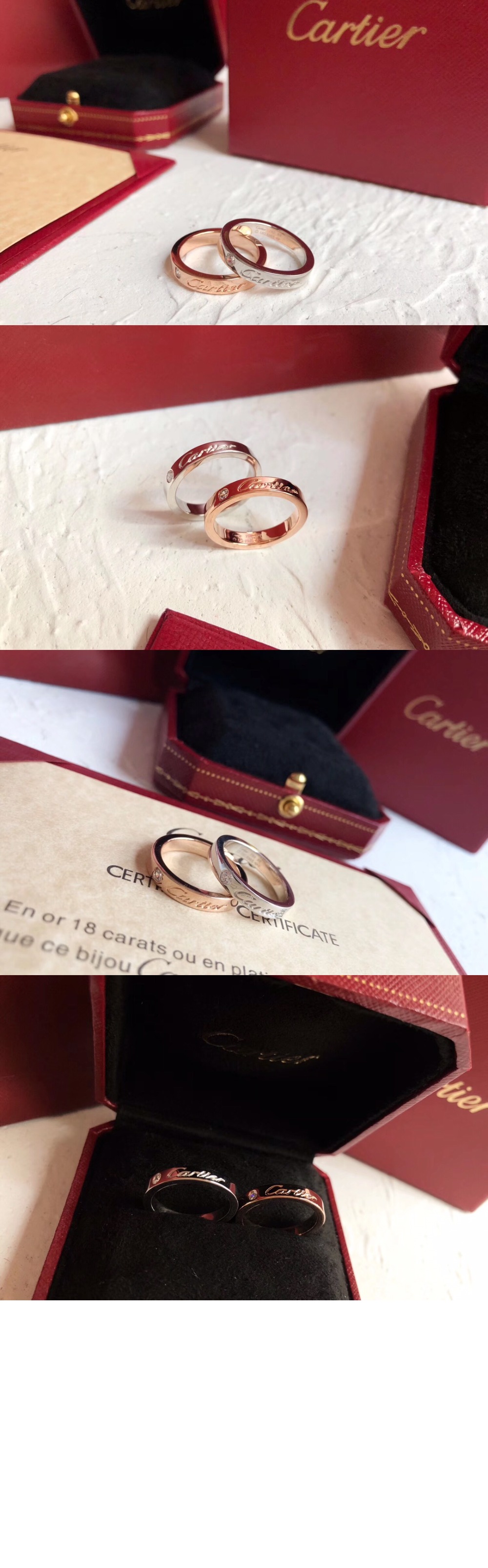미러급레플리카사이트 | 명품레플리카 전문 쇼핑몰  | 퍼스트원 - C 드 까르띠에 웨딩 밴드 B4051300 > 까르띠에