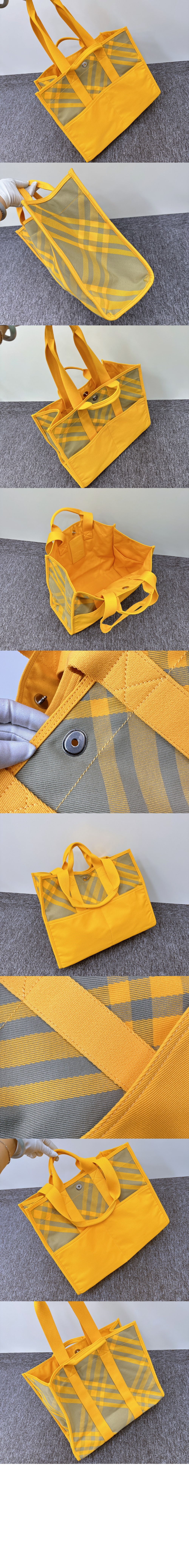 미러급레플리카사이트 | 명품레플리카 전문 쇼핑몰  | 퍼스트원 - 체크 코튼 토트백 80751361 > 버버리