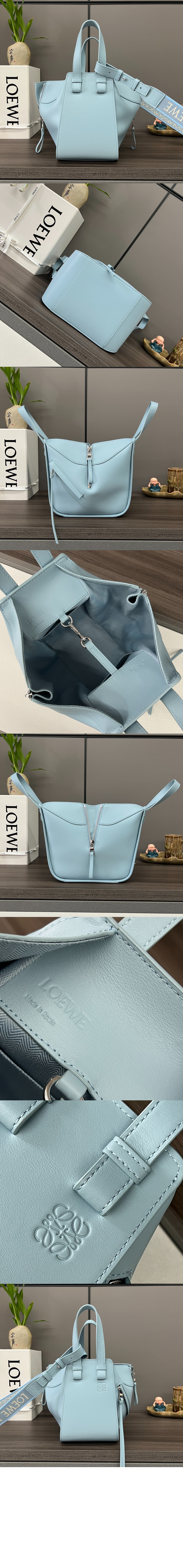 미러급레플리카사이트 | 명품레플리카 전문 쇼핑몰  | 퍼스트원 - 새틴 카프스킨 소재의 해먹 컴팩트 백 > 로에베