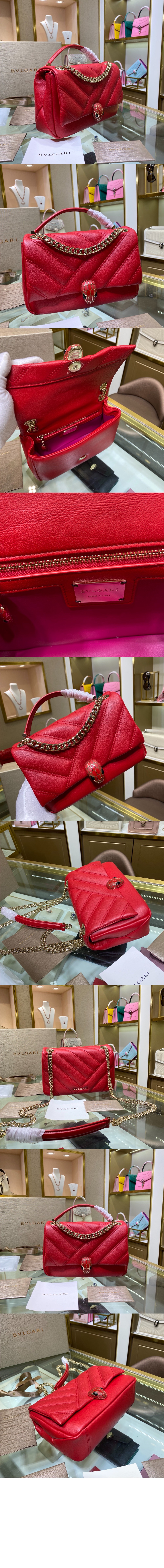 미러급레플리카사이트 | 명품레플리카 전문 쇼핑몰  | 퍼스트원 - 세르펜티 카보숑 미니 크로스 백 288718 > 불가리