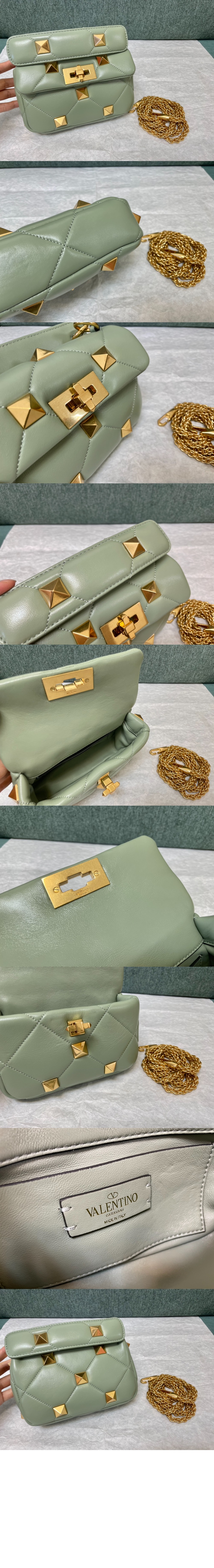 미러급레플리카사이트 | 명품레플리카 전문 쇼핑몰  | 퍼스트원 - 로만 스터드 숄더백 > 발렌티노