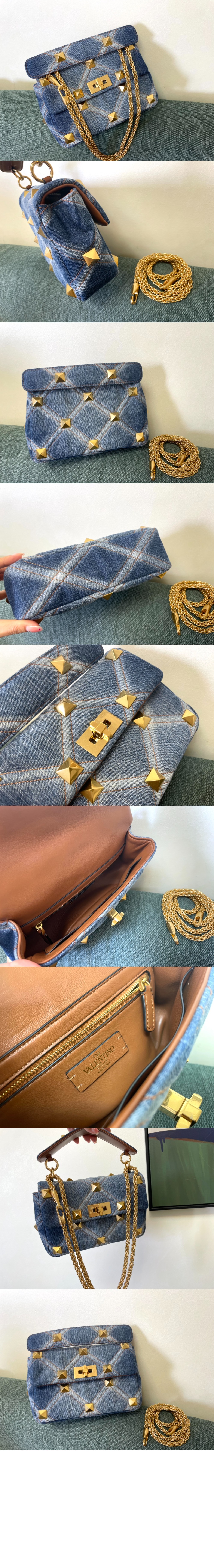 미러급레플리카사이트 | 명품레플리카 전문 쇼핑몰  | 퍼스트원 - 로만스터드 숄더백 미듐 > 발렌티노