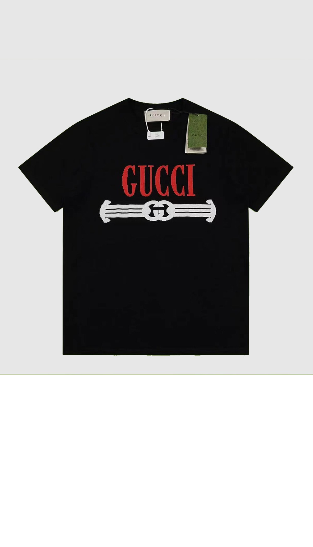 미러급레플리카사이트 | 명품레플리카 전문 쇼핑몰  | 퍼스트원 - 로고 프린트 반팔 > 구찌