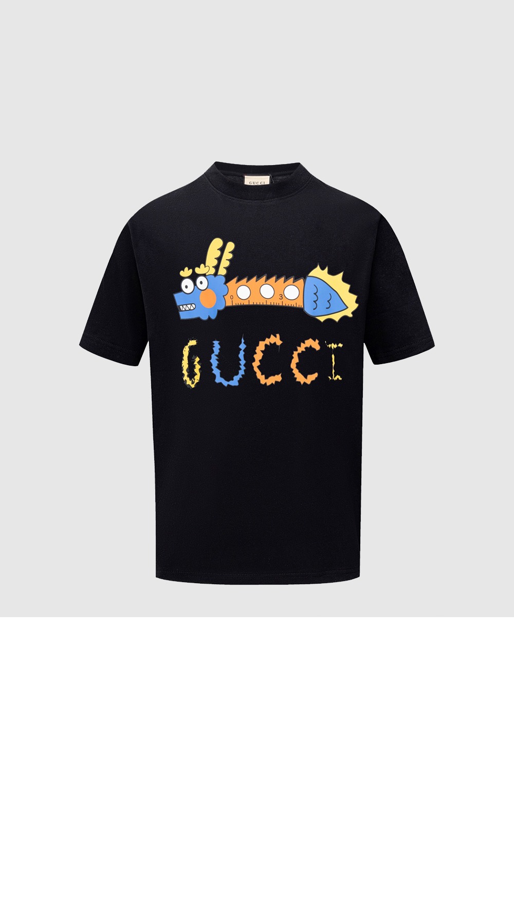 미러급레플리카사이트 | 명품레플리카 전문 쇼핑몰  | 퍼스트원 - 로고 프린트 반팔 > 구찌