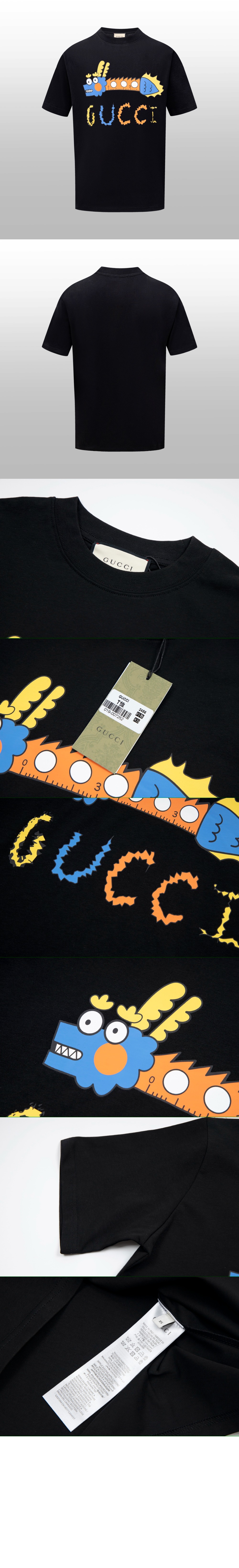 미러급레플리카사이트 | 명품레플리카 전문 쇼핑몰  | 퍼스트원 - 로고 프린트 반팔 > 구찌