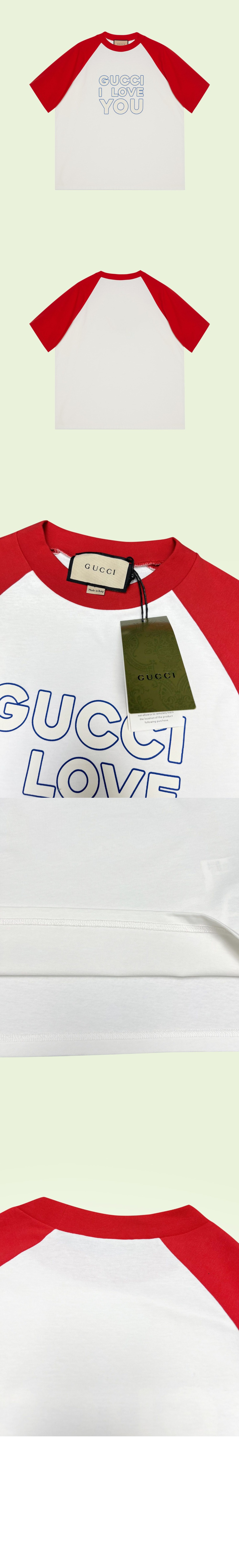 미러급레플리카사이트 | 명품레플리카 전문 쇼핑몰  | 퍼스트원 - 로고 프린트 반팔 > 구찌