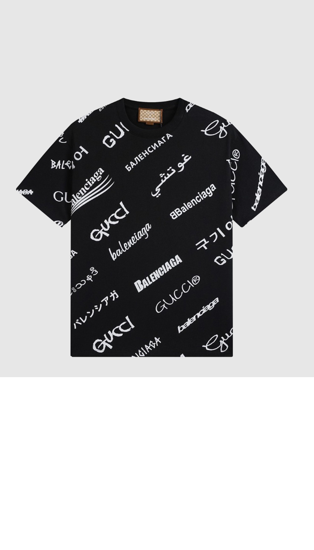 미러급레플리카사이트 | 명품레플리카 전문 쇼핑몰  | 퍼스트원 - 로고 프린트 반팔 > 구찌