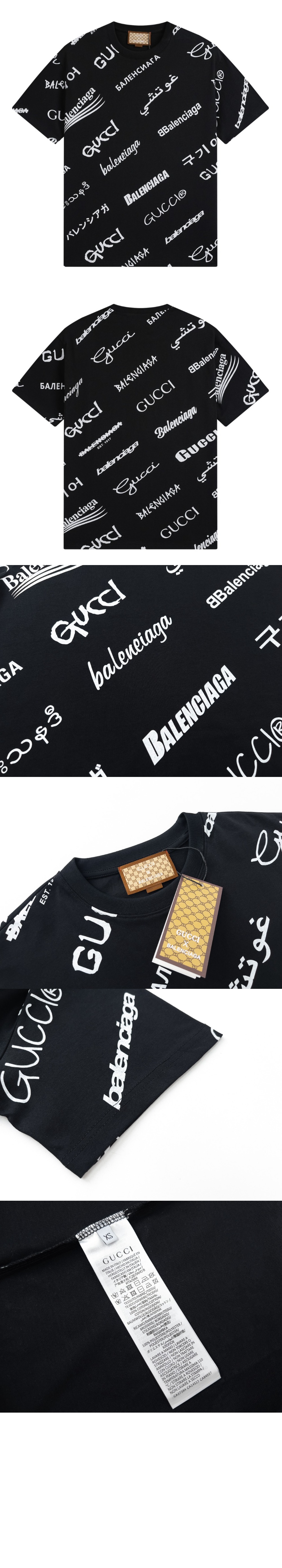 미러급레플리카사이트 | 명품레플리카 전문 쇼핑몰  | 퍼스트원 - 로고 프린트 반팔 > 구찌