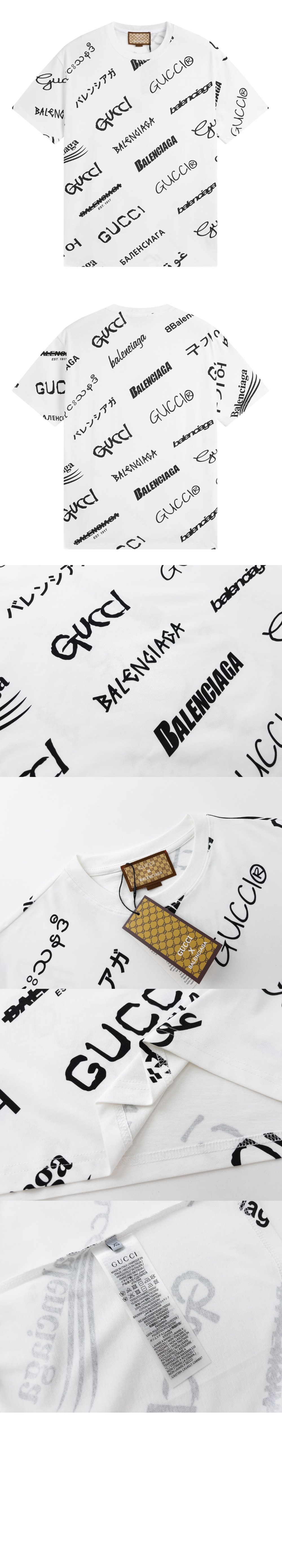 미러급레플리카사이트 | 명품레플리카 전문 쇼핑몰  | 퍼스트원 - 로고 프린트 반팔 > 구찌