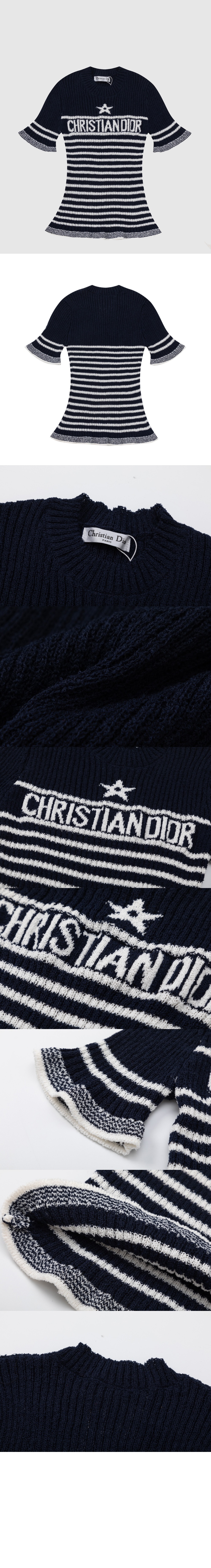 미러급레플리카사이트 | 명품레플리카 전문 쇼핑몰  | 퍼스트원 - 니트 반팔 톱 > 디올