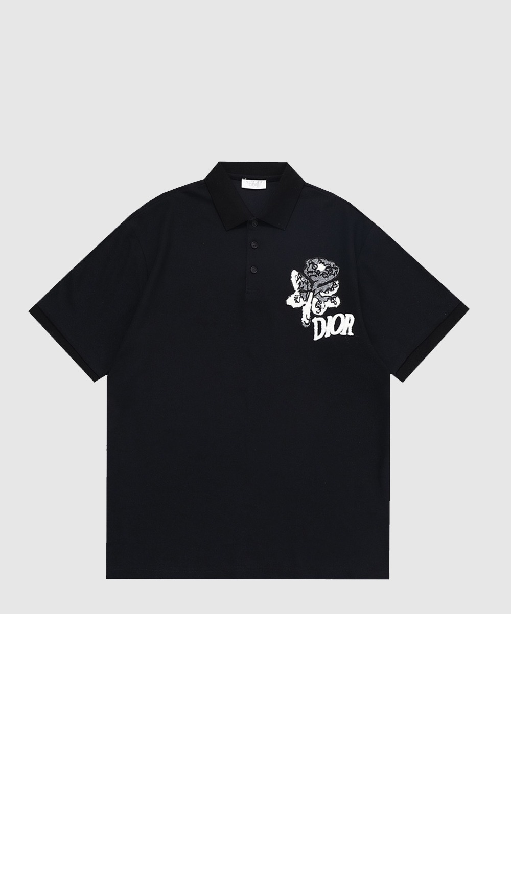 미러급레플리카사이트 | 명품레플리카 전문 쇼핑몰  | 퍼스트원 - 로고 프린트 반팔 > 디올