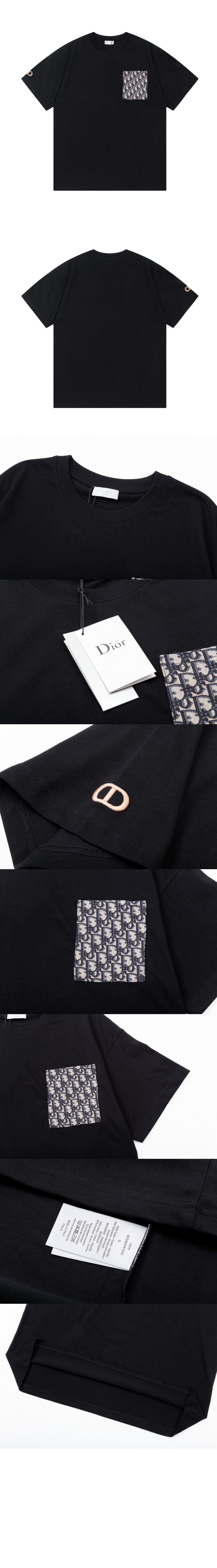 미러급레플리카사이트 | 명품레플리카 전문 쇼핑몰  | 퍼스트원 - 로고 프린트 반팔 > 디올