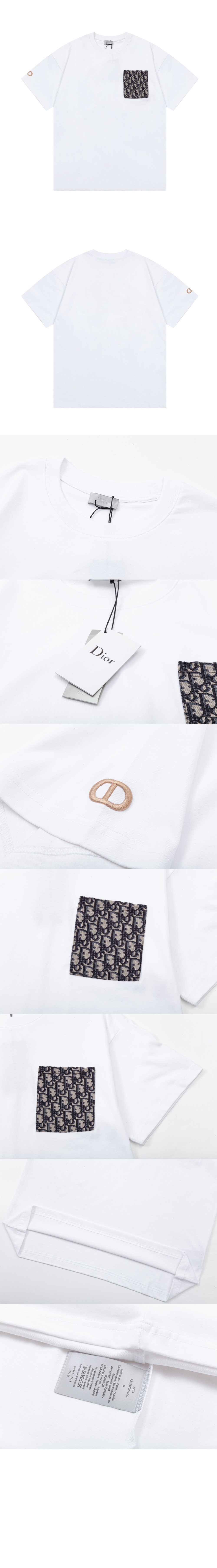 미러급레플리카사이트 | 명품레플리카 전문 쇼핑몰  | 퍼스트원 - 로고 프린트 반팔 > 디올