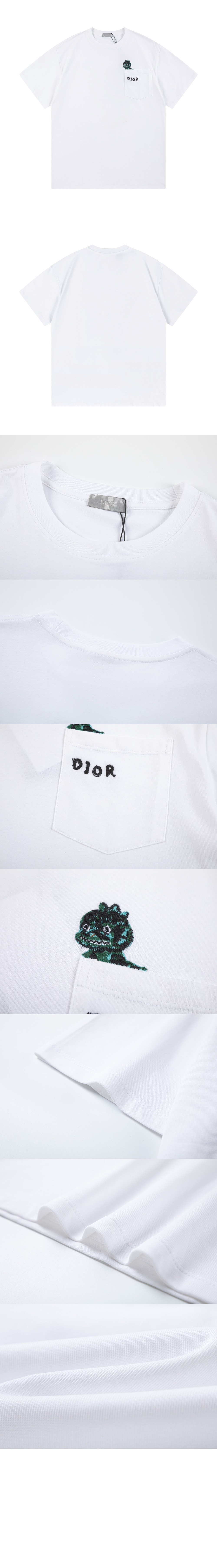 미러급레플리카사이트 | 명품레플리카 전문 쇼핑몰  | 퍼스트원 - 로고 프린트 반팔 > 디올