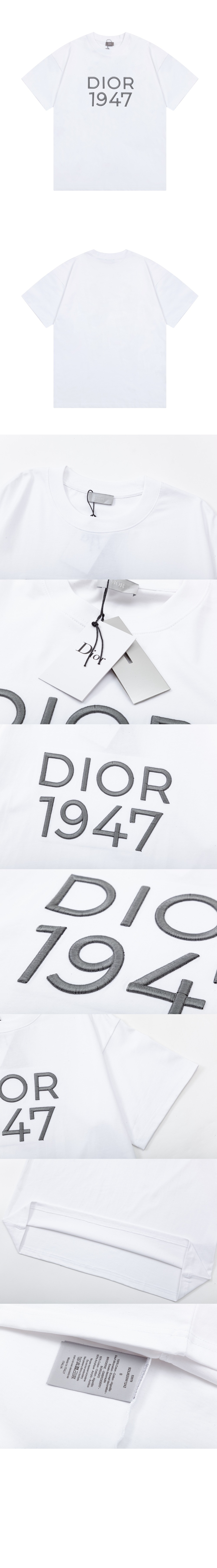 미러급레플리카사이트 | 명품레플리카 전문 쇼핑몰  | 퍼스트원 - 로고 프린트 반팔 > 디올