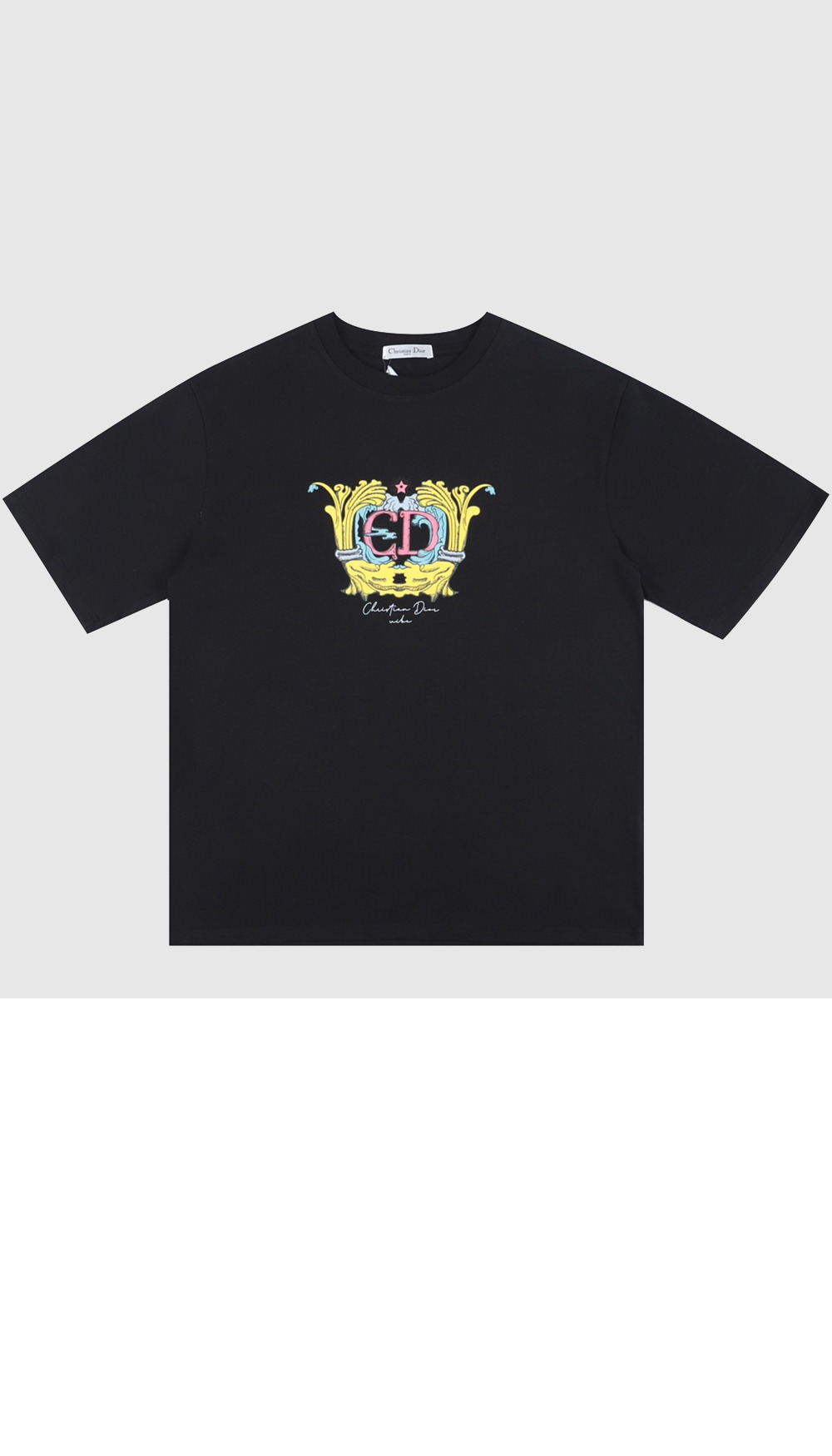 미러급레플리카사이트 | 명품레플리카 전문 쇼핑몰  | 퍼스트원 - 로고 프린트 반팔 > 디올