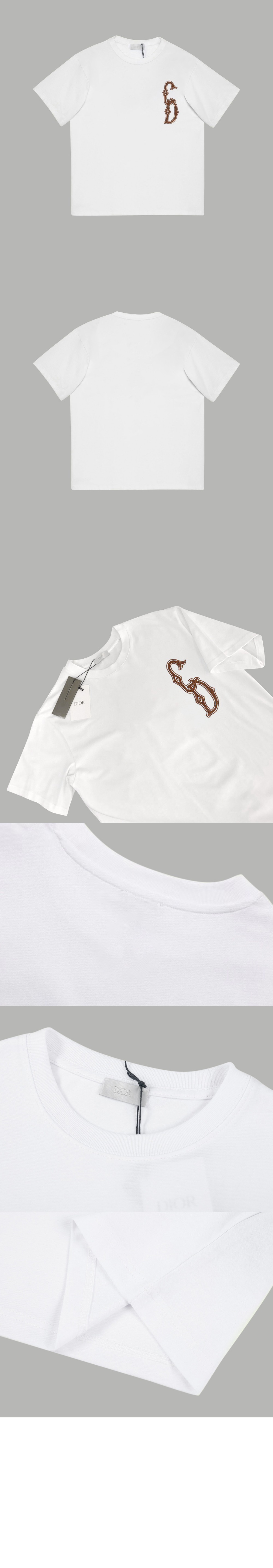 미러급레플리카사이트 | 명품레플리카 전문 쇼핑몰  | 퍼스트원 - 로고 프린트 반팔 > 디올