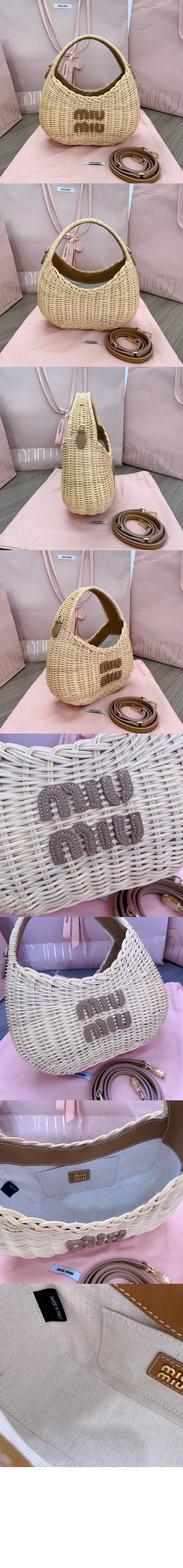 미러급레플리카사이트 | 명품레플리카 전문 쇼핑몰  | 퍼스트원 - 완더 크로셰 호보백 5BC125 > 미우미우