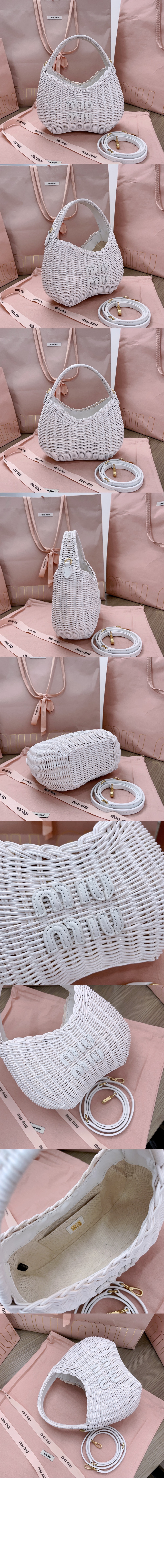 미러급레플리카사이트 | 명품레플리카 전문 쇼핑몰  | 퍼스트원 - 완더 크로셰 호보백 5BC125 > 미우미우