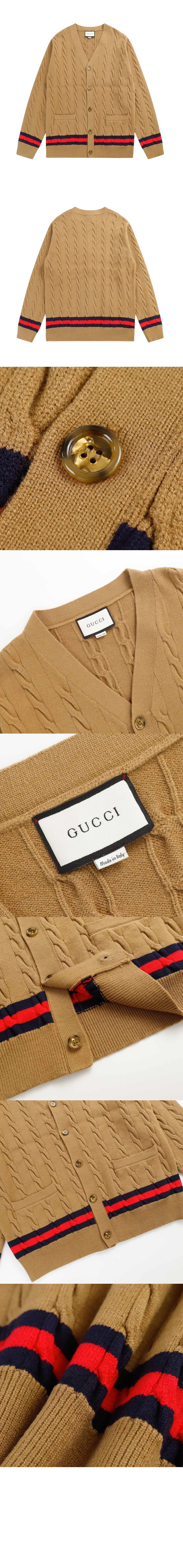 미러급레플리카사이트 | 명품레플리카 전문 쇼핑몰  | 퍼스트원 - 니트 카디건 코트 > 구찌