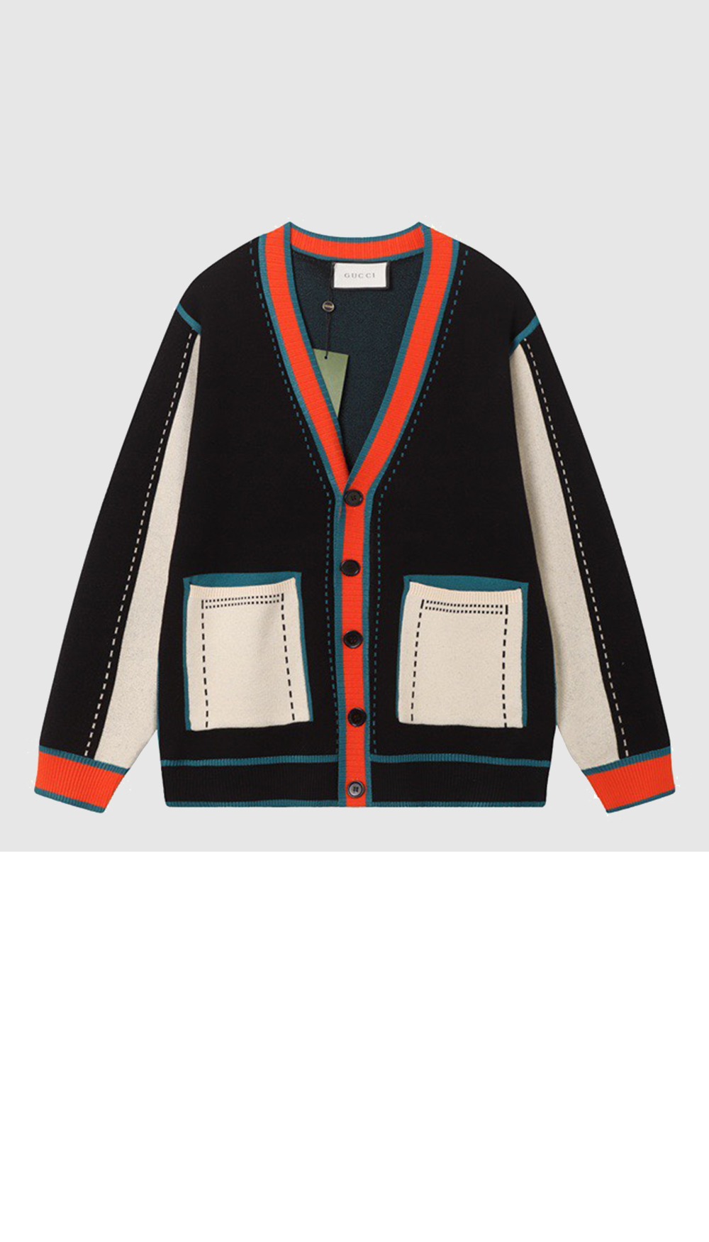 미러급레플리카사이트 | 명품레플리카 전문 쇼핑몰  | 퍼스트원 - 니트 카디건 코트 > 구찌