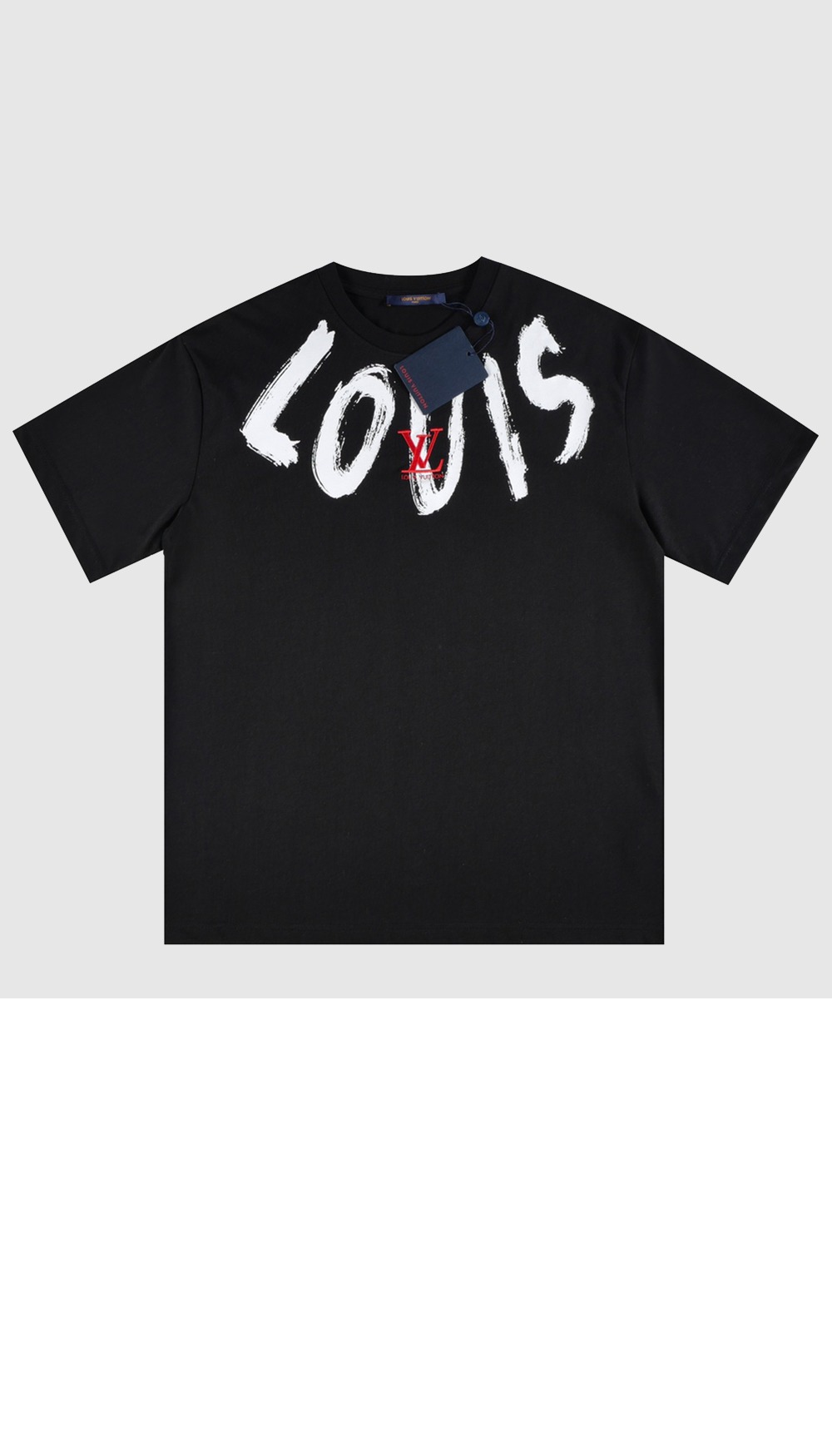 미러급레플리카사이트 | 명품레플리카 전문 쇼핑몰  | 퍼스트원 - 로고 프린트 반팔 > 루이비통