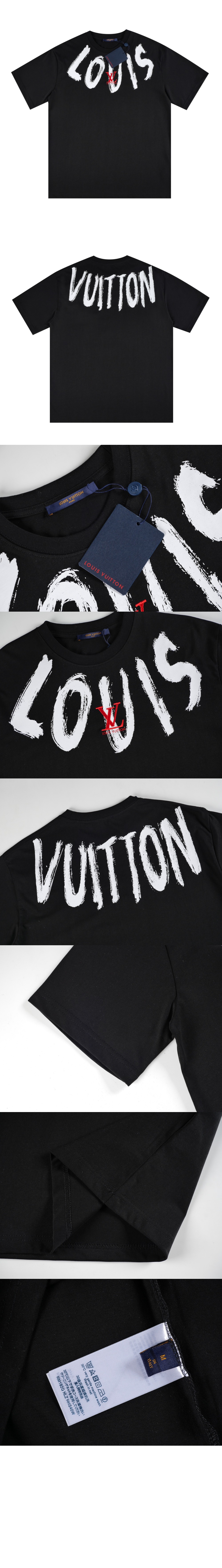 미러급레플리카사이트 | 명품레플리카 전문 쇼핑몰  | 퍼스트원 - 로고 프린트 반팔 > 루이비통