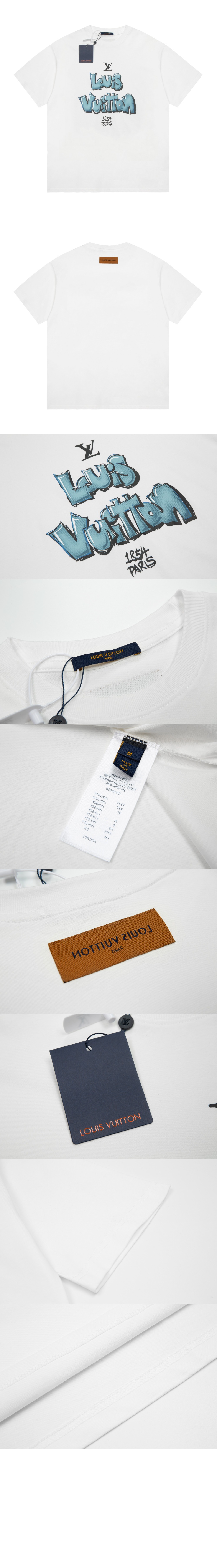 미러급레플리카사이트 | 명품레플리카 전문 쇼핑몰  | 퍼스트원 - 로고 프린트 반팔 > 루이비통