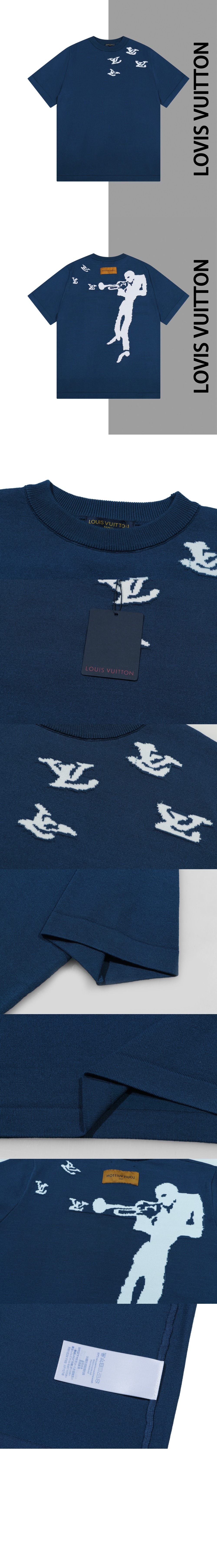 미러급레플리카사이트 | 명품레플리카 전문 쇼핑몰  | 퍼스트원 - 로고 프린트 반팔 > 루이비통