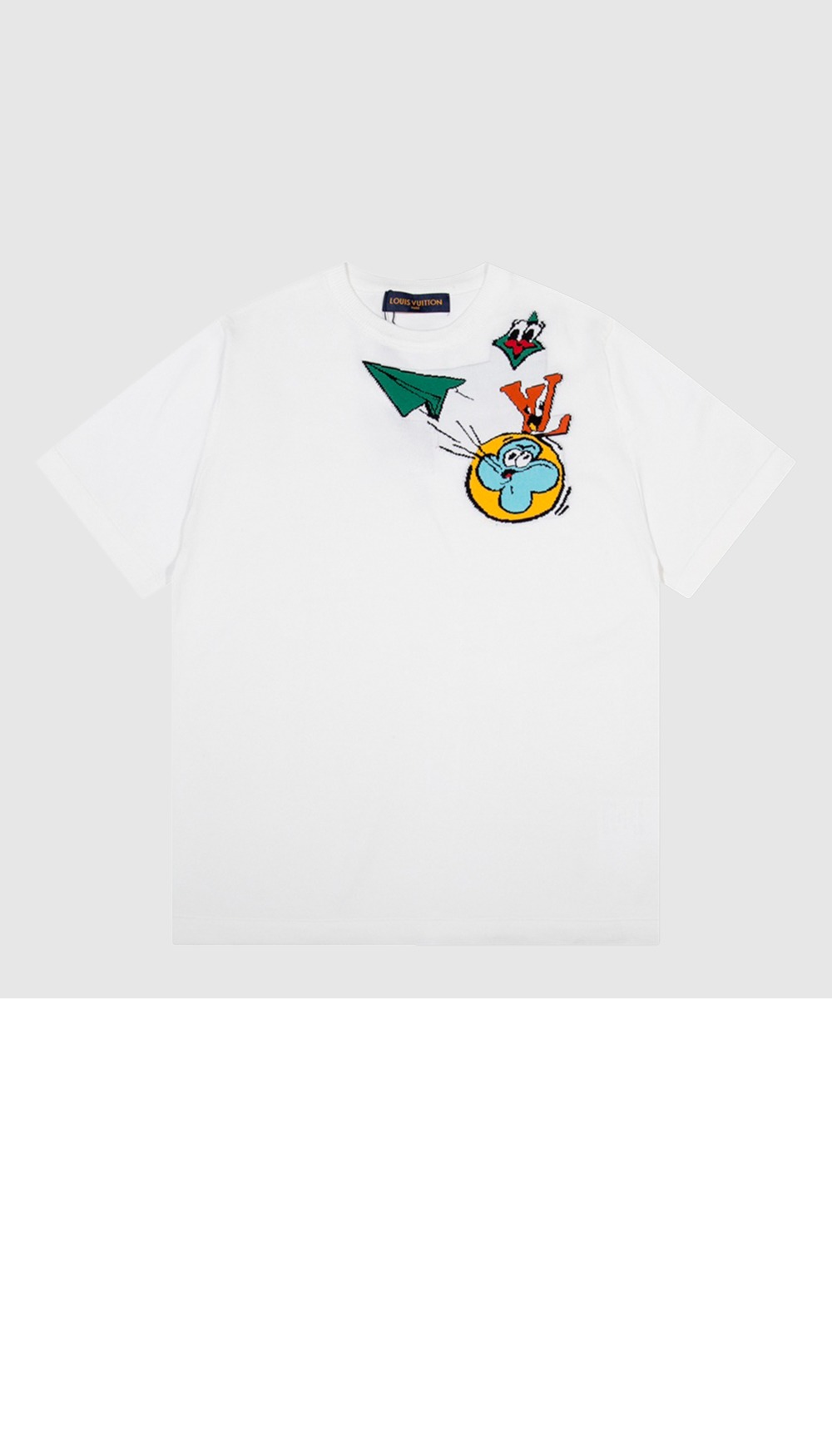 미러급레플리카사이트 | 명품레플리카 전문 쇼핑몰  | 퍼스트원 - 로고 프린트 반팔 > 루이비통